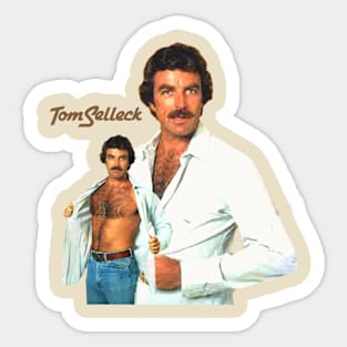 Tom selleck Sticker